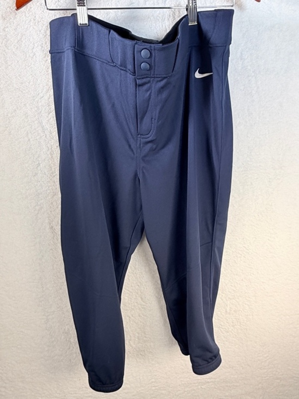 Nike Women’s XL Softball Pants Navy Blue Tight Fit Cropped Athletic NWT